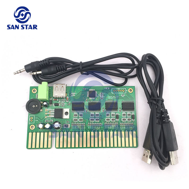 Usb Game Board Jamma - Placa conversora usb para jamma, para