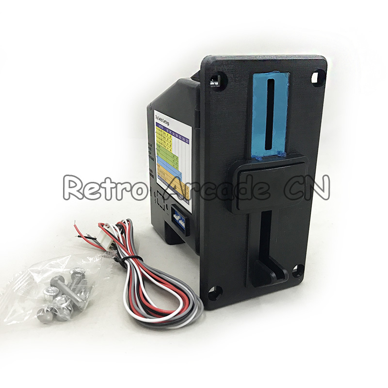 Arcade Games And Vending - Eletrônico Multi Coin Acceptor Roll Down