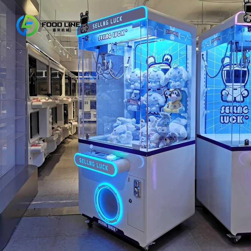 Arcade Toy Claw Vending Machine - Máquina de Garra de Metal Operada