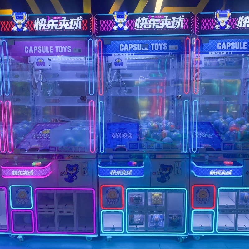 Máquina de Gashapon e Brinqued - Arcade Toy Claw Vending Machine avaliação e preço