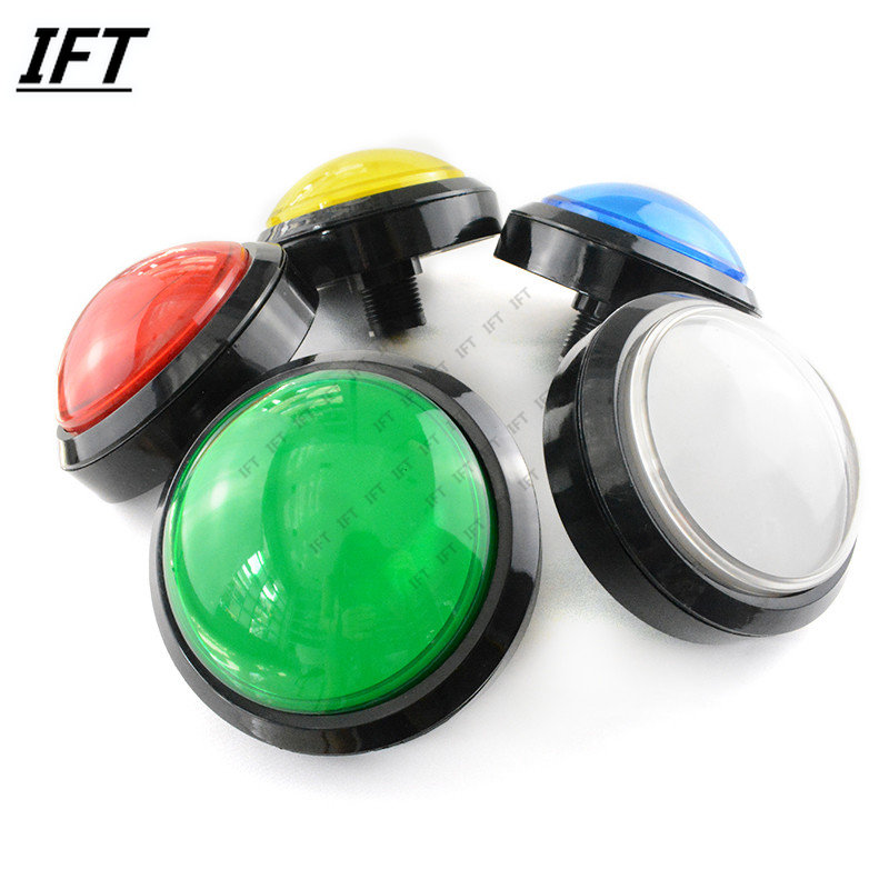 100mm botão 5/12v iluminado 10 - Arcade Vending Machines avaliação e preço
