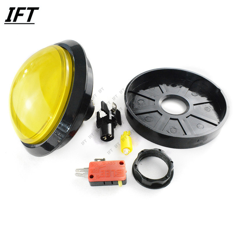 100mm botão 5/12v iluminado 10 - Arcade Vending Machines avaliação e preço