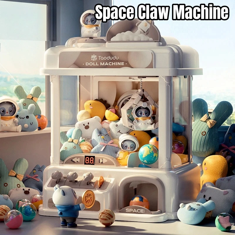 Espaço mini garra máquina de a - Arcade Toy Claw Vending Machine avaliação e preço