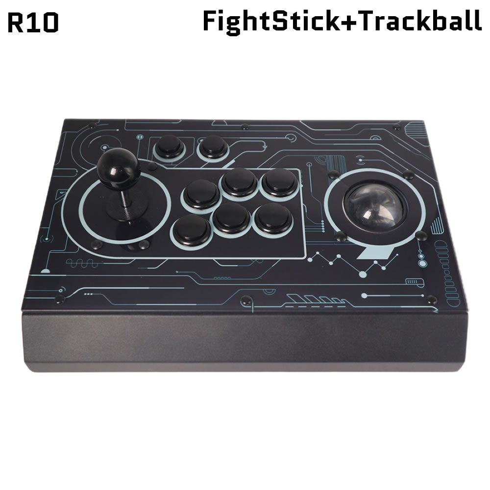 FightBox R10 Controle Arcade c - Trackball Controller Arcade avaliação e preço